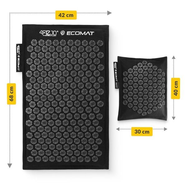 4FIZJO MATA DO AKUPRESURY Z KOLCAMI + PODUSZKA zdjęcie 9