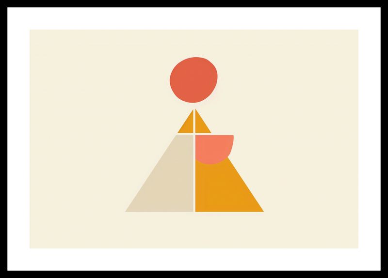 Plakat 45x30cm Piramida Równowagi zdjęcie 3