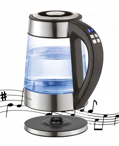 CZAJNIK ELEKTRYCZNY SZKLANY 1,7L Z REGULACJĄ TEMPERATURY BEZPRZEWODOWY LUND na Arena.pl