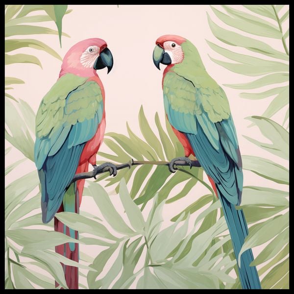 Plakat 60x60cm Dialog Ara zdjęcie 2