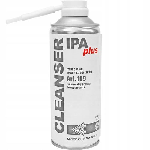 ALKOHOL IZOPROPYLOWY IZOPROPANOL CLEANSER IPA PLUS CZYSTY SPRAY 400ml na Arena.pl