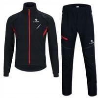 Strój Rowerowy Męski X-Tiger Kurtka Spodnie Zimowy Ocieplany KOMFORT 4XL