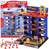 Parking Garaż Samochodowy Wielopoziomowy z Windą Helikopter + Autka