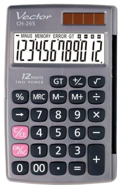 KALKULATOR VECTOR CH-265 5904329718729 zdjęcie 1
