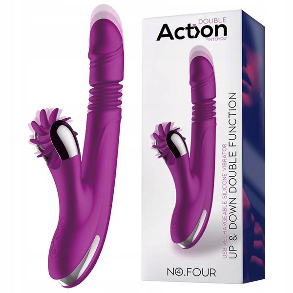 Wibrator króliczek rotujący z ruchem góra dół. zdjęcie 2