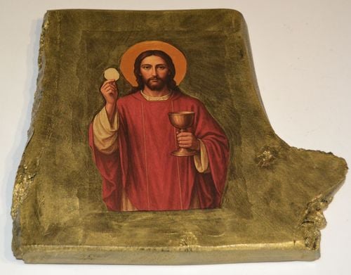 Ikona Jezus Chrystus z Hostią na Arena.pl