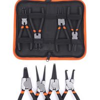 Szczypce do Zacisków Segera Pierścieni Zestaw 4el Szczypiec Zagięte Proste