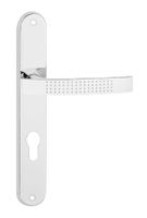 KLAMKA DRZWIOWA ASTRA 72MM WKŁADKA KOLOR CHROM