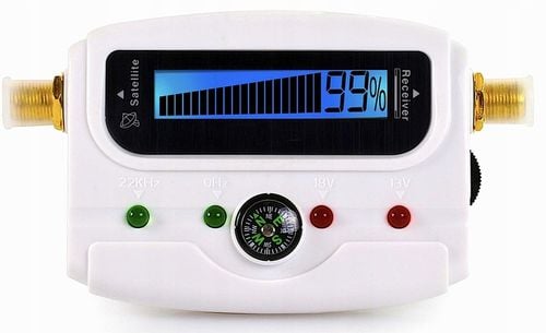 KONWERTER SATELITARNY QUAD na cztery OPTICUM Full HD 4K + MIERNIK + na Arena.pl