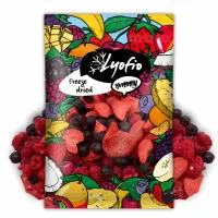 Liofilizowana Mieszanka Leśna 90g - Truskawka, Borówka, Malina