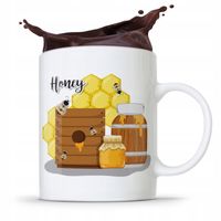 Kubek Prezent Dla Pszczelarza Honey Prezent Z Nadrukiem Ze Zdjęciem