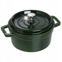 Staub La Cocotte Garnek żeliwny okrągły 2.2 ltr, zielony