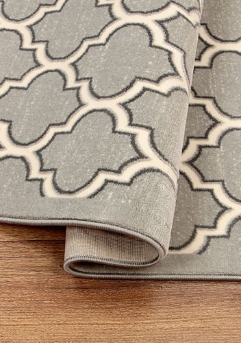 Dywan Roxy 8359B light grey prostokąt 133x190 na Arena.pl