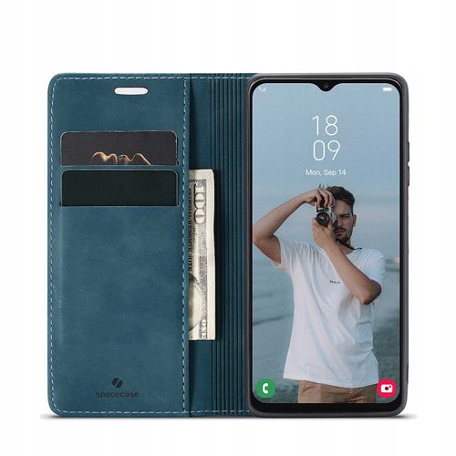 Spacecase Wallet Galaxy A13 4G  Blue na Arena.pl