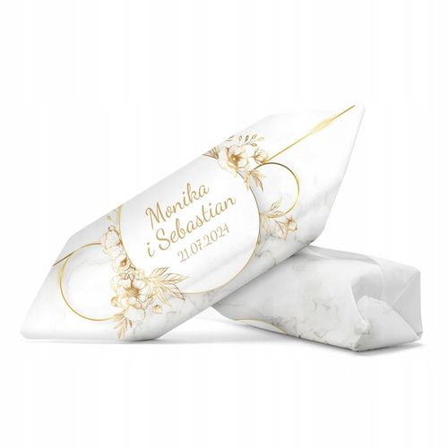 KRÓWKI PERSONALIZOWANE WESELE ŚLUB ROCZNICA 1 KG Podziękowanie dla Gości na Arena.pl