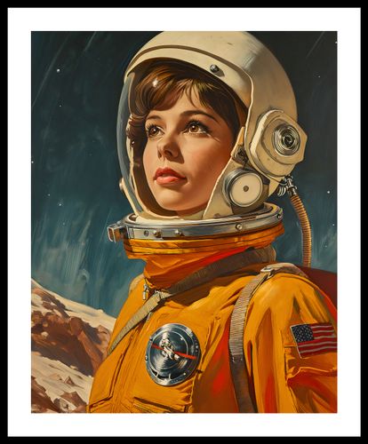 Plakat 40x50cm Pionierka Kosmosu na Arena.pl