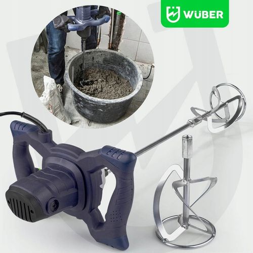 MIESZADŁO ELEKTRYCZNE DO KLEJU FARB BETONU 2600W + 2x MIESZALNIK PRZEDŁUŻKI na Arena.pl