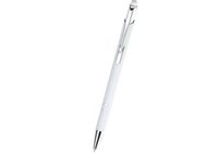 Długopisy metalowe z grawerem 500 szt. k.biały do ekranów dotykowych