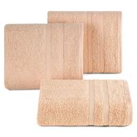 Ręcznik MILO 70x140 cm pomarańczowy miękka bawełna frotte