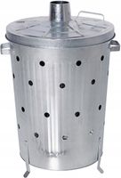 Spalarnia spalarka ogrodowa wiadro 75l solidne na liście Linder