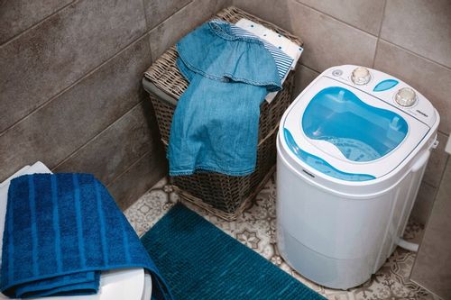 Mesko Pralka Turystyczna Przenośna Wirnikowa z Wirówką MS 8053 na Arena.pl