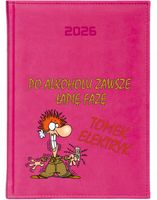 STYLOWY PREZENT DLA ELEKTRYKA personalizowany kalendarz A4 2026 KSIĄŻKOWY