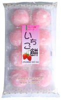 Mochi Ichigo, ryżowe ciasteczka z nadzieniem truskawkowym 200g - Kubota