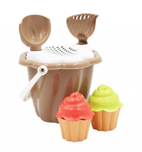 ZESTAW DO PIASKOWNICY  WIADERKO  Z BABECZKAMI na Arena.pl