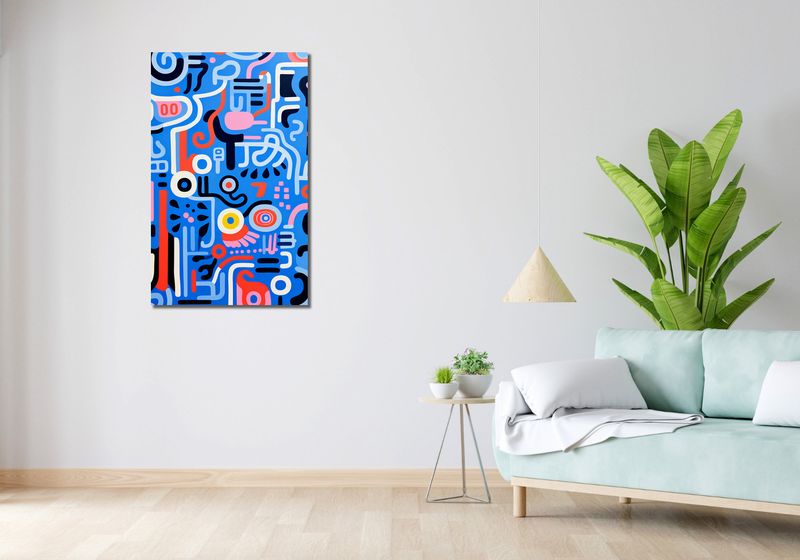 Obraz 60x100cm Rytmiczne Echo zdjęcie 2