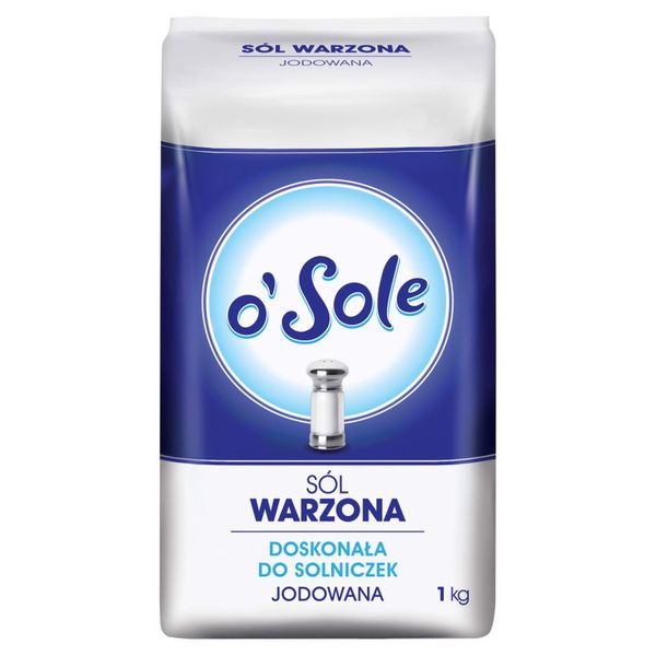 o'Sole Sól warzona jodowana 1 kg zdjęcie 1