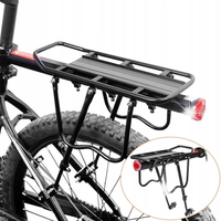 KETLIN BAGAŻNIK ROWEROWY TYLNY ALUMINIOWY 50KG UNIWERSALNY RAMA K02353