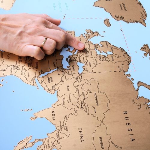 Mapa Zdrapka Odkrywcy - Świat (EN) na Arena.pl