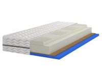 Materac Pianka Visco kokos 7 stref 80x180  H3 H4