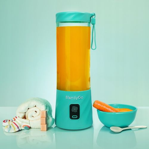 Blender kielichowy BlendyGo Mikser do smoothie mini 3 250 W zielony na Arena.pl
