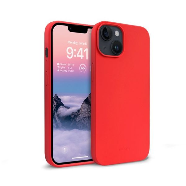 Crong Color Cover - Etui iPhone 14 Plus (czerwony) zdjęcie 1