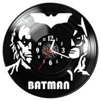Zegar ścienny z płyty winylowej Batman 94.14