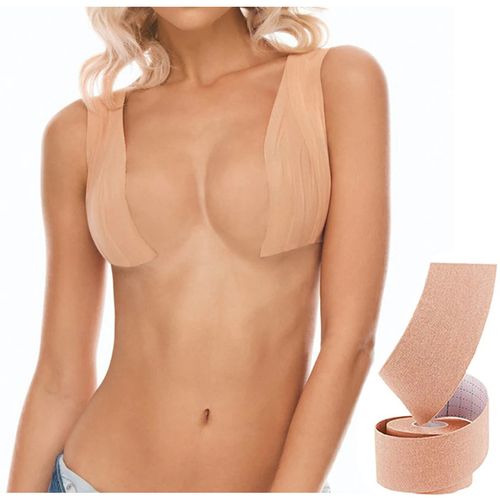 TAŚMA MODELUJĄCA UNOSZĄCA BIUST PUSH UP DEKOLT BOOB TAPE MODELOWANIE 5CMX5M na Arena.pl