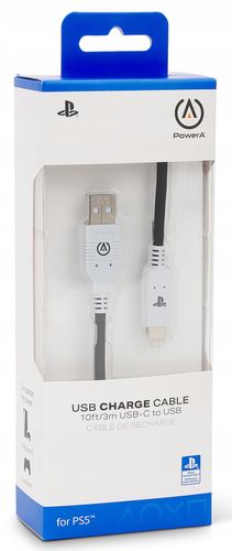 Kabel USB POWERA USB-C USB-A do kontrolera DualSense PS5 na Arena.pl