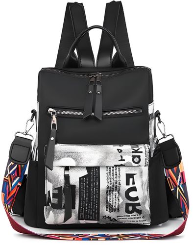 PLECAK DAMSKI MIEJSKI TOREBKA PLECACZEK CZARNY 2W1 na Arena.pl