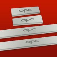Listwa progowa OPEL/VAUXHALL CORSA E OPC Stal nierdzewna 304 mat 4szt