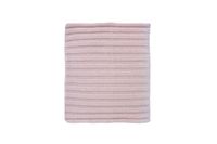 Jamiks NIDA komin dla dzieci prążkowany kaszmir pudrowy róż