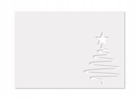 R10 Podkładka serwetka ażur dekoracja święta BOŻE NARODZENIE choinka 30x40