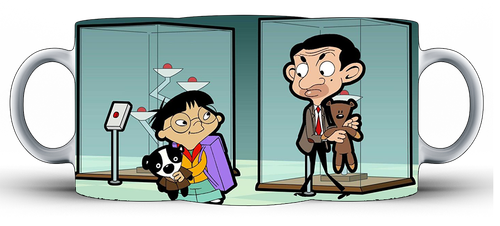 Kubek ceramiczny Jaś Fasola - Mr.Bean na Arena.pl