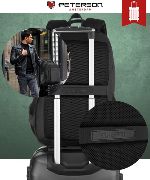 plecak ptn hy242-7048 black zdjęcie 8