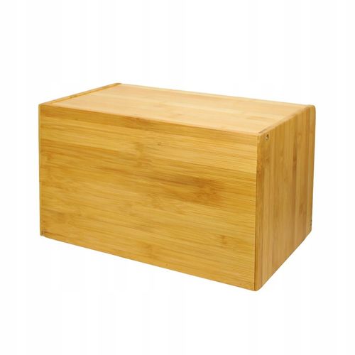 CHLEBAK POJEMNIK NA PIECZYWO BAMBUSOWY DUŻY 2w1 CZARNY DREWNO na Arena.pl