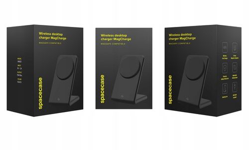 ŁADOWARKA INDUKCYJNA BEZPRZEWODOWA DO MAGSAFE STOJAK DO IPHONE 12 13 14 15 na Arena.pl