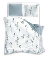 Pościel 140x200 Kwiaty Kwiatuszki Polne Chabry Natura Vintage Bawełna