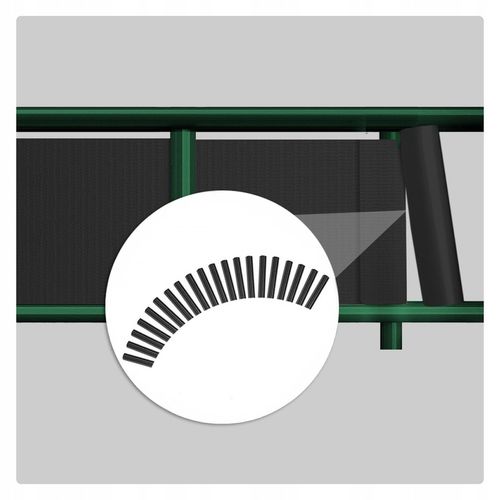 Taśma ogrodzeniowa na płot ogrodzenie wąska 4,75cm x35m antracyt UV +klipsy na Arena.pl