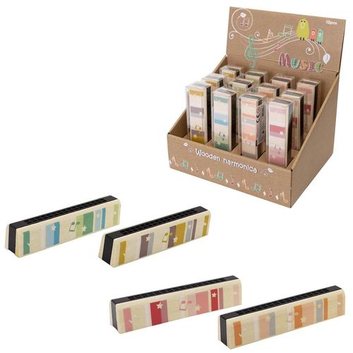 HARMONIJKA USTNA DREWNIANA 9137 na Arena.pl