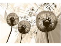 120CM 80CM OBRAZ ŚCIENNY DMUCHAWCE BRĄZIE